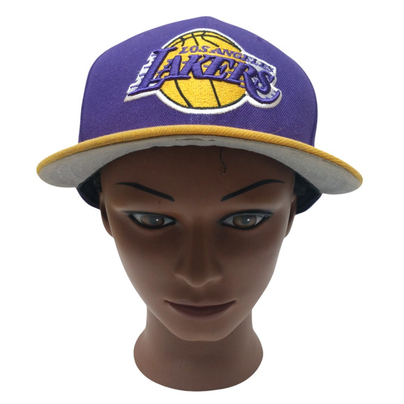 New Era Los Angeles Lakers 2-Tone Cap 9FIFTY Snap Back Hat - Picture 2 of 5
